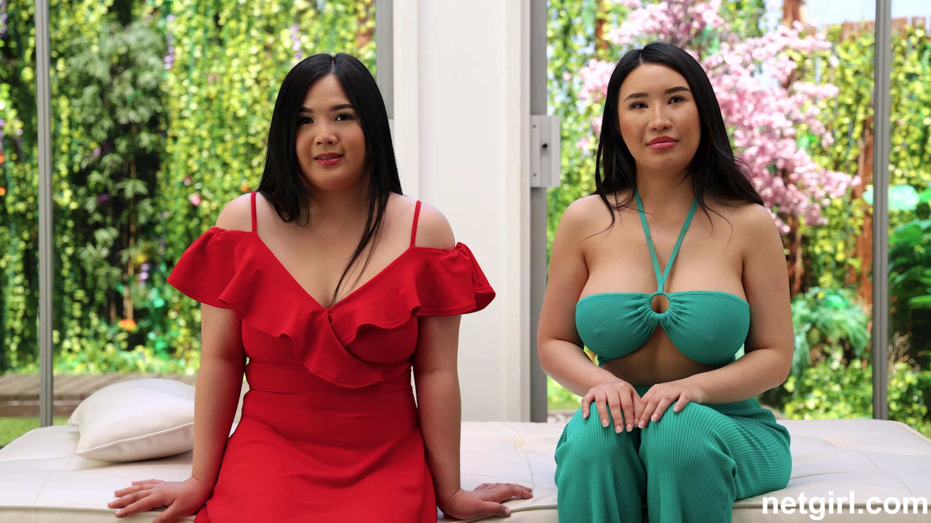 Busty Asian Casting - Asian with huge tits gets laid during casting while posing addictive - Hell  Moms